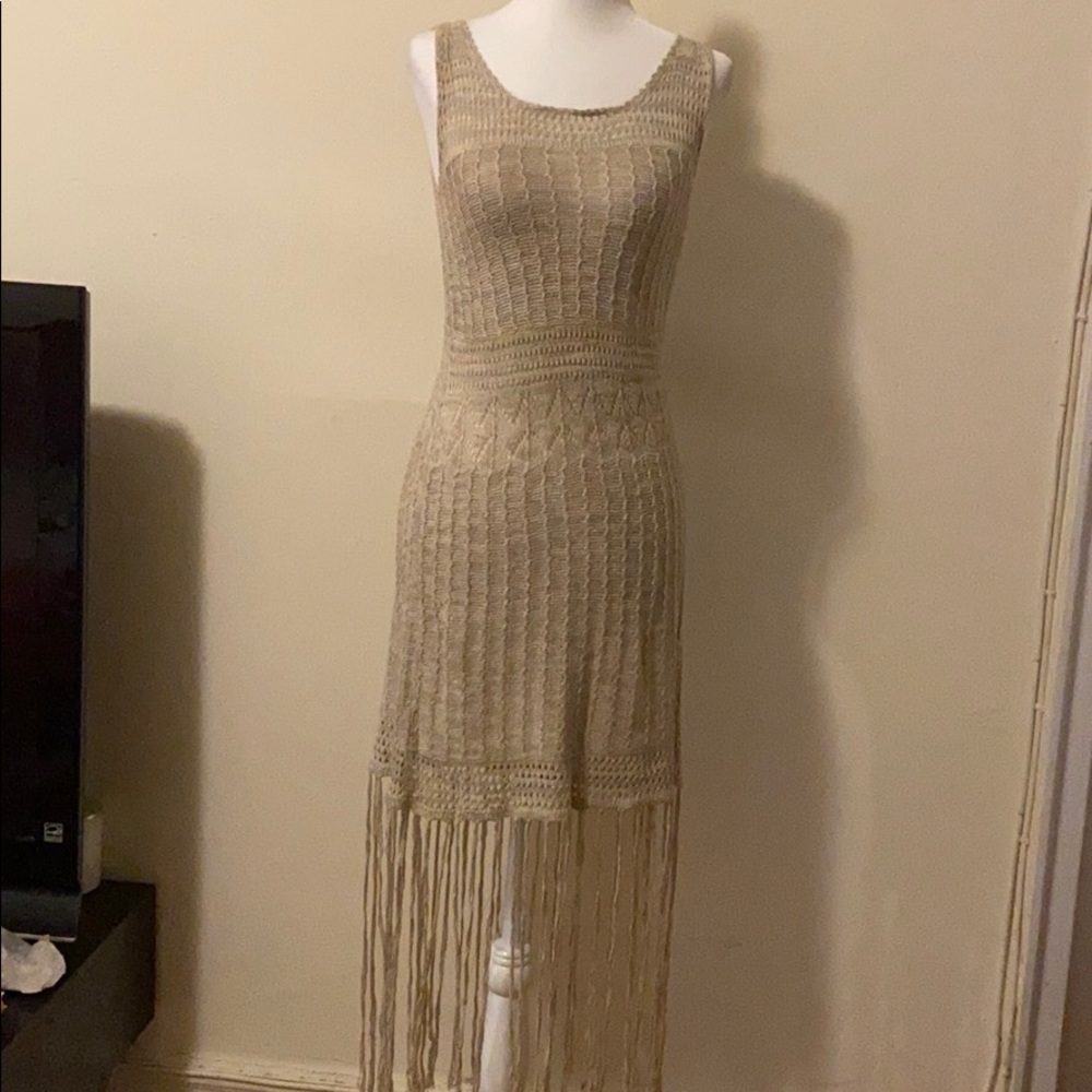 Free people crochet dress